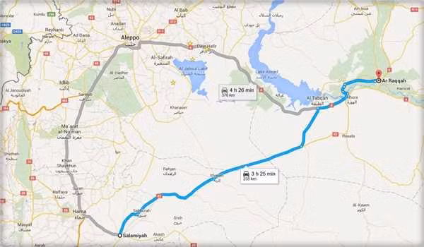 Tuyến đường sinh tử Salamiyah-Raqqa đến sào huyệt của IS