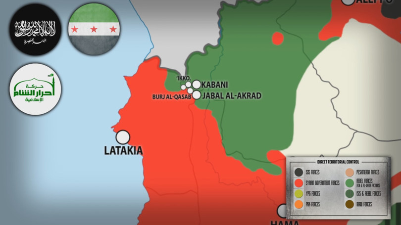 Quân đội Syria giải phóng Kinsibba, hướng tới Kabani ở Bắc Latakia