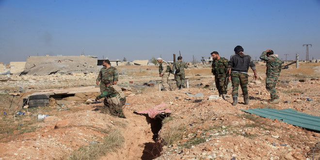 Tỉnh Daraa, quân đội Syria diệt hơn 20 phần tử khủng bố