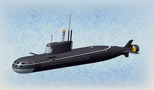 Tàu ngầm mini P-750.