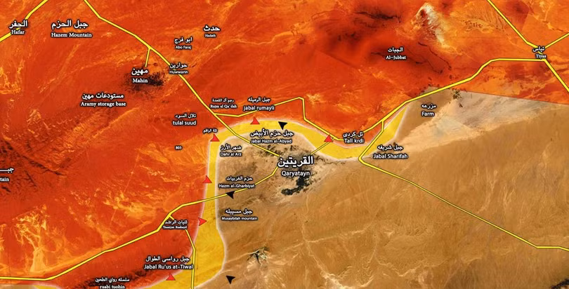 Lữ đoàn 81 và 120 sư đoàn 2 giải phóng nhiều địa điểm trên sa mạc Homs