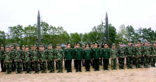 Một đơn vị tên lửa Scud của Việt Nam.