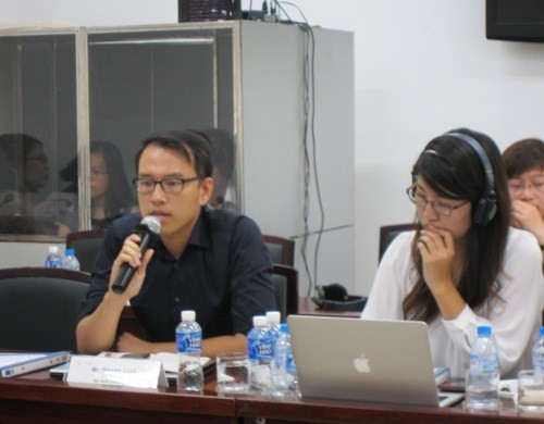 Bạn Hoàng Linh cho biết việc gọi vốn cho các dự án khởi nghiệp công nghệ tại Việt Nam còn nhiều khó khăn do vướng chính sách, quy định pháp luật, bên cạnh đó là thiếu vốn và cơ sở hạ tầng.