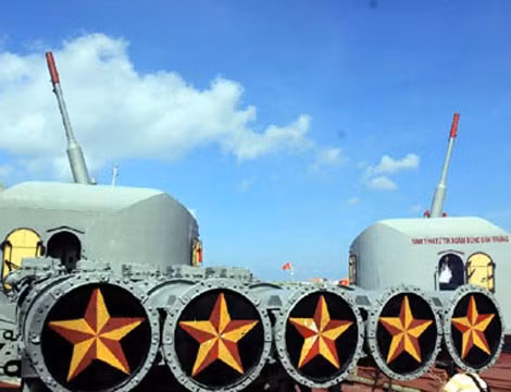 Ống phóng ngư lôi chống ngầm 400mm.