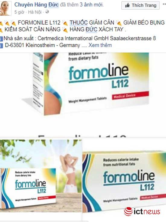 Thuốc chữa bệnh, thực phẩm chức năng trôi nổi bán tràn lan trên Facebook ảnh 1 Thuốc chữa bệnh, thực phẩm chức năng trôi nổi bán tràn lan trên Facebook ảnh 1