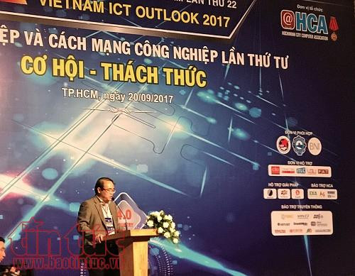 Hội thảo toàn cảnh CNTT Việt Nam là cơ hội cho các doanh nghiệp CNTT hiểu hơn về định hướng xây dựng mô hình, ứng dụng sản phẩm công nghệ theo ngành công nghiệp 4.0.