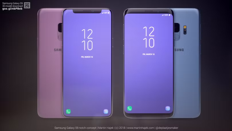Thiết kế này sẽ giúp Galaxy S9 tăng tỷ lệ màn hình mà vẫn giữ nguyên kích cỡ của máy. Dù bạn có thích hay không thì đây là một ý tưởng có tính khả thi.