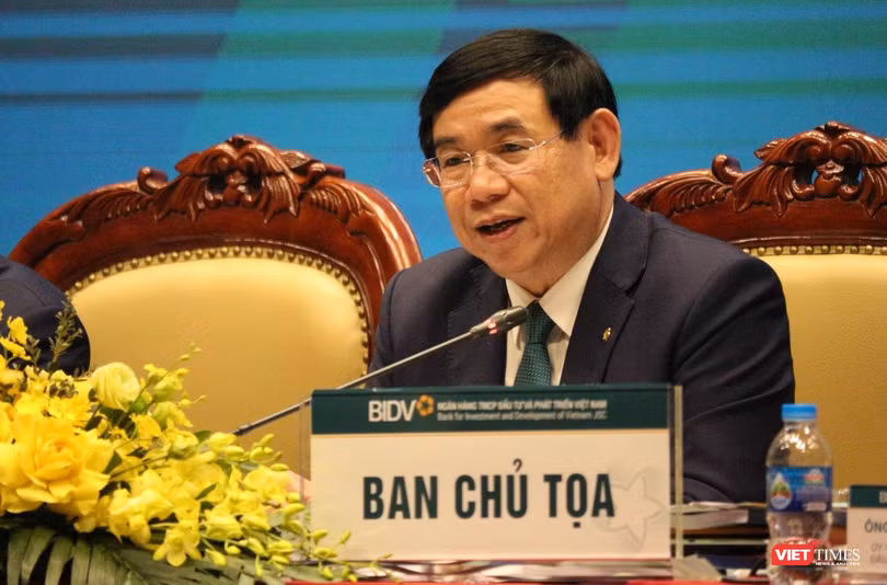 Ông Phan Đức Tú - Chủ tịch HĐQT BIDV (Ảnh: Văn Lâm)