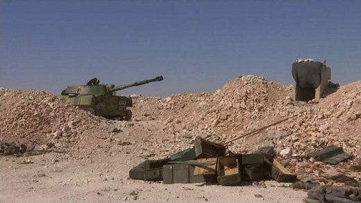 Pháo tự hành tung hoành trên chiến trường Syria ảnh 3