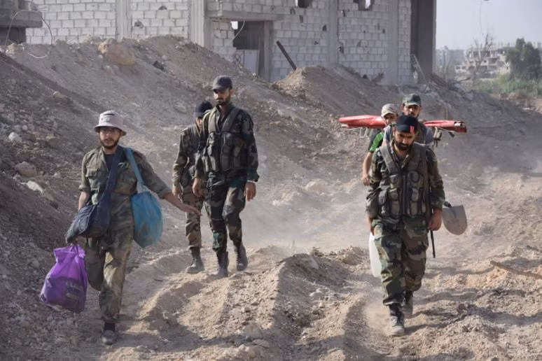 Quân đội Syria quyết thắng phe thánh chiến ngoại vi Damascus ảnh 3