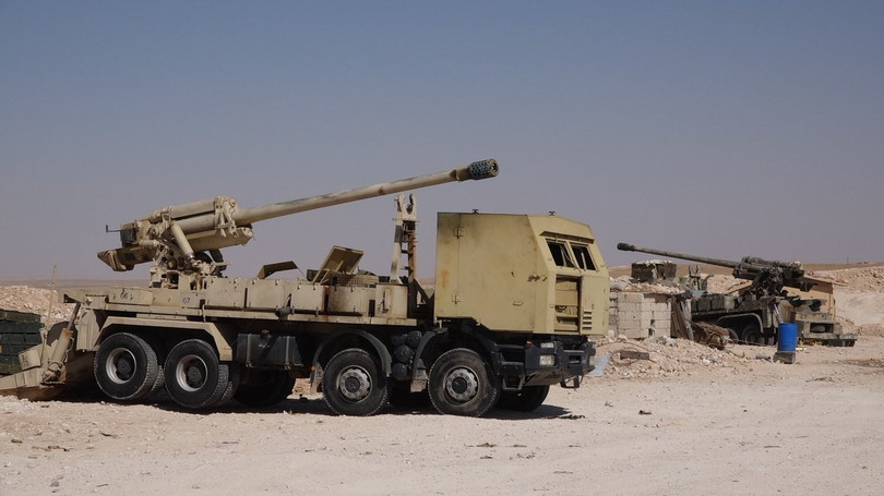 Pháo tự hành tung hoành trên chiến trường Syria ảnh 7