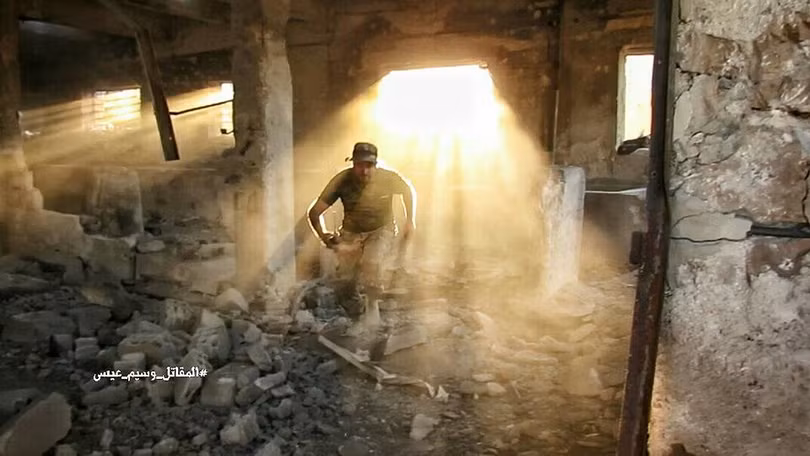 Quân đội Syria tấn công dữ dội cứ địa thánh chiến ngoại ô Damascus (video) ảnh 5