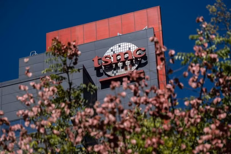 Công ty sản xuất linh kiện bán dẫn theo hợp đồng lớn nhất thế giới TSMC của Đài Loan. Ảnh WSJ.