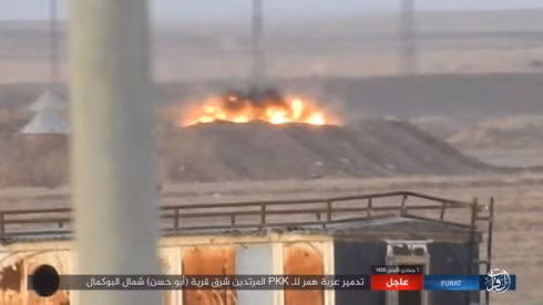 IS ác chiến đẫm máu người Kurd Syria trên chiến trường Euphrates ảnh 3