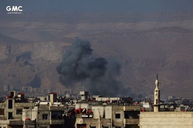 Quân đội Syria tử chiến giành 20 tòa nhà, diệt 170 phiến quân khủng bố ven Damascus ảnh 4