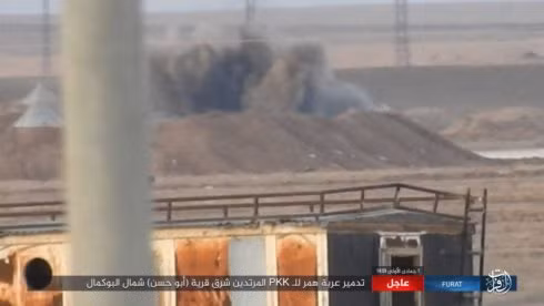 IS ác chiến đẫm máu người Kurd Syria trên chiến trường Euphrates ảnh 4