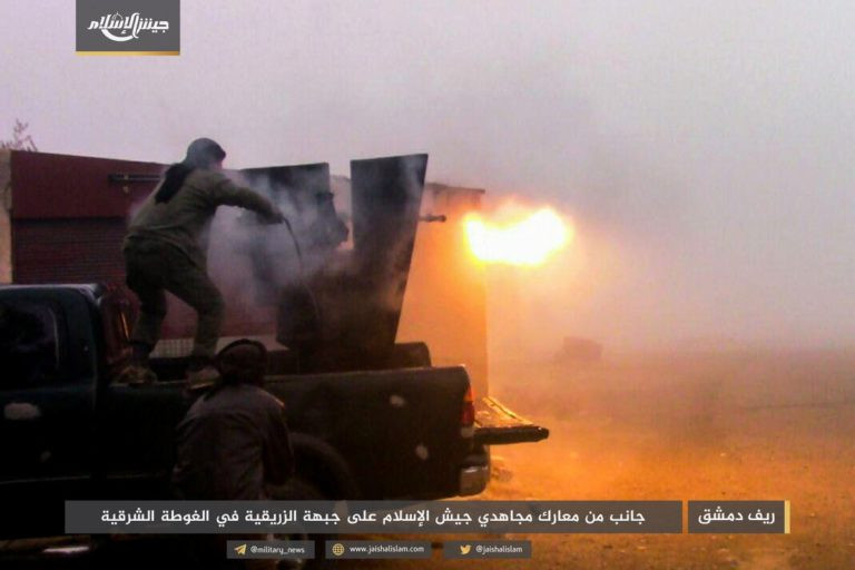 Quân đội Syria phản kích chọc thủng vòng vây tại ven Damascus ảnh 4