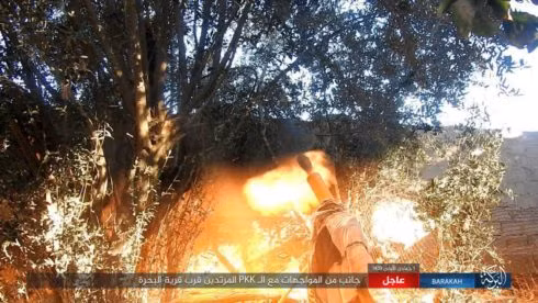 IS ác chiến đẫm máu người Kurd Syria trên chiến trường Euphrates ảnh 9