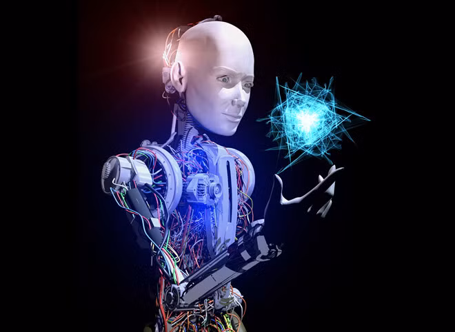 Máy tính lượng tử được kỳ vọng sẽ tạo ra robot có trí thông minh như con người. Sieu chip luong tu moi lam nong cuoc dua sieu may tinh hinh anh 1