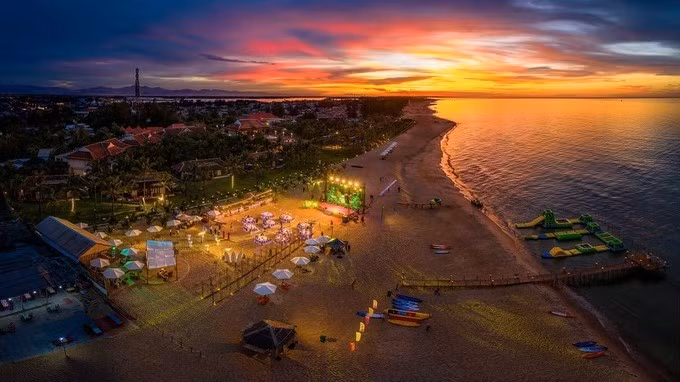 Phối cảnh dự án Lapochine Beach Resort tại Huế của TNH Hotels & Resorts