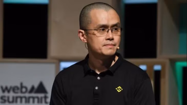 Nhà sáng lập Binance Changpeng Zhao (Ảnh: Bloomberg)