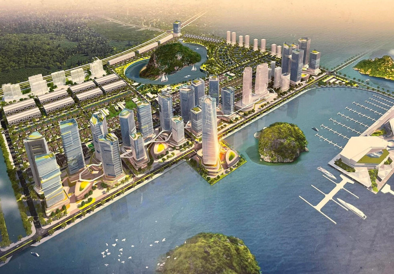 Phối cảnh dự án Khu đô thị mới Ao Tiên của Du lịch Mai Quyền đang gây xôn xao