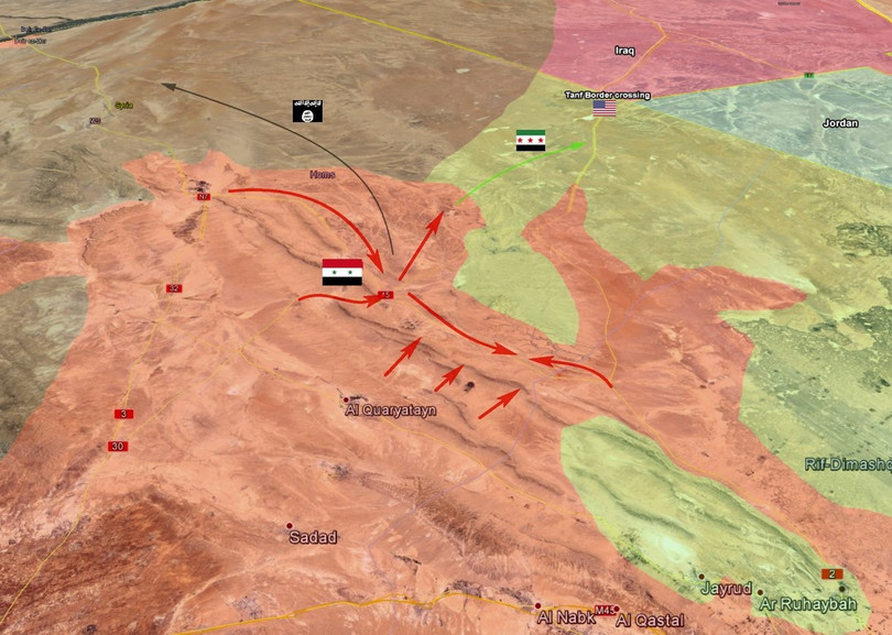 Quân đội Syria đánh bật FSA, chiếm địa bàn phiến quân ngoại vi Damascus (video) ảnh 1