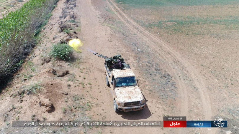 “Hổ Syria” đè bẹp IS, chỉ còn cách thị trấn cửa ngõ Raqqa 3km (video +ảnh) ảnh 4