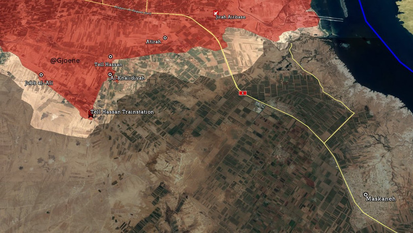 Bản đồ chiến trường Aleppo tính đến ngày 20.05.2017