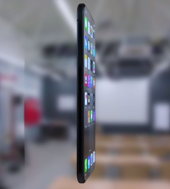 Tại CES 2017, hãng Panasonic đã giới thiệu sản phẩm TV mới sử dụng công nghệ trong suốt. Nhưng ngay cả trên iPhone, công nghệ này được đánh giá khó thành hiện thực do rào cản kích thước mỏng của smartphone.