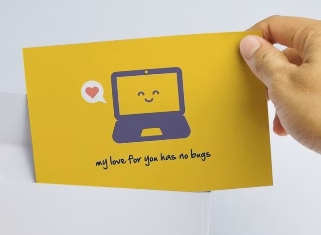 Thiệp Valentine độc đáo của 'dân cuồng Internet'