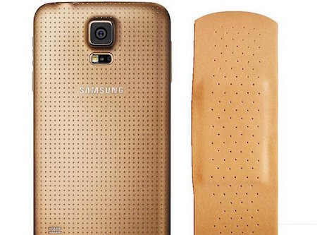 Galaxy S5 có pin tháo rời nên phải hi sinh thiết kế.
