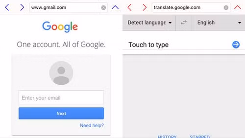 Dual Browser (3,99 USD) Đây là ứng dụng hỗ trợ duyệt 2 trang web đồng thời, tiện dụng khi so sánh các nội dung, hoặc xem song song các nội dung khác nhau. Mặc dù chạy song song 2 nội dung nhưng trình duyệt được tối ưu để giảm thiểu sử dụng bộ nhớ máy. Dual Browser (3,99 USD) Đây là ứng dụng hỗ trợ duyệt 2 trang web đồng thời, tiện dụng khi so sánh các nội dung, hoặc xem song song các nội dung khác nhau. Mặc dù chạy song song 2 nội dung nhưng trình duyệt được tối ưu để giảm thiểu sử dụng bộ nhớ máy.