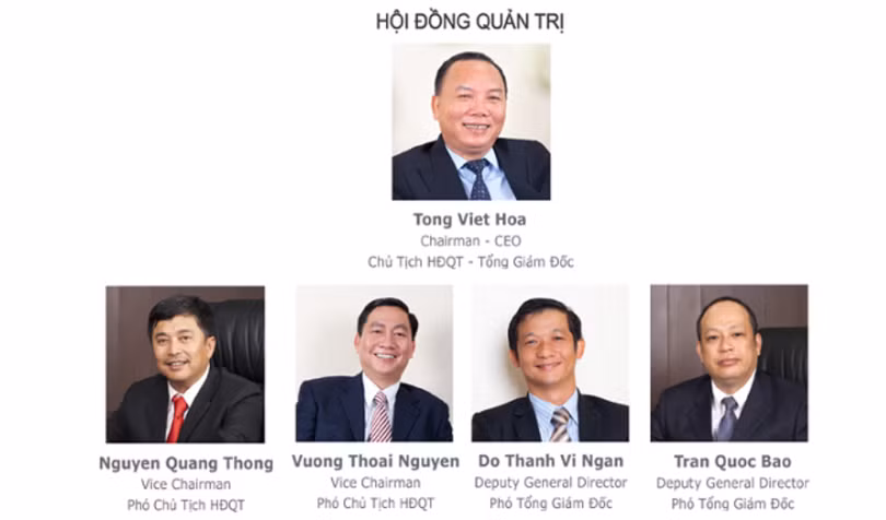 Ông Tống Viết Hoà từng được biết tới là Chủ tịch HĐQT Tập đoàn Đầu Tư và Phát Triển Tân Hưng Thịnh