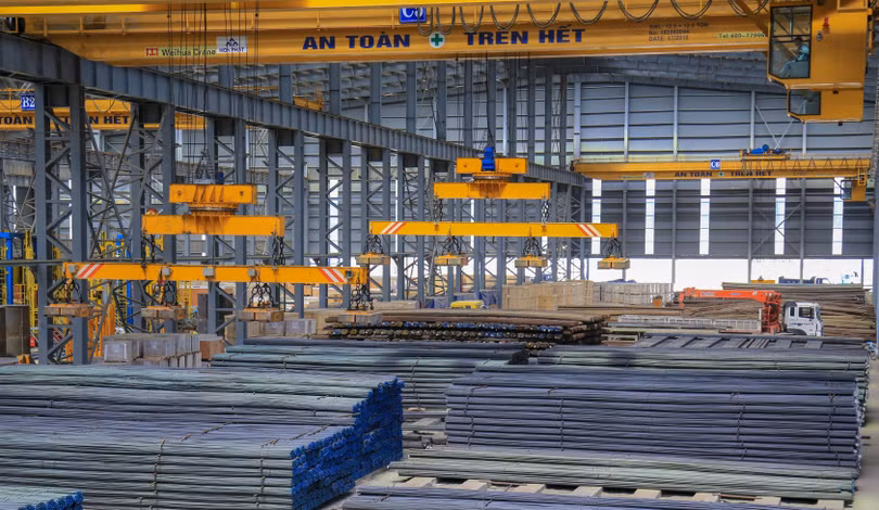 Hòa Phát lập kỷ lục bán 300.000 tấn thép trong tháng 11/2019 (Ảnh minh họa)