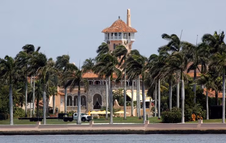 Dinh thự Mar -a -Lago của ông Trump, nơi hai nhà lãnh đạo sẽ gặp nhau trong hai ngày 6 và 7/4