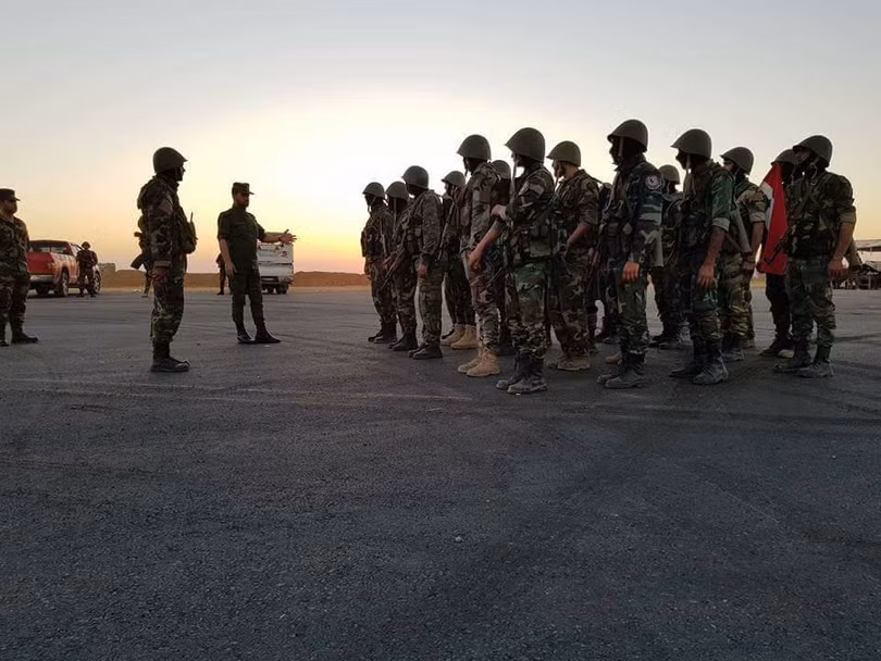 Đặc nhiệm Syria trực thăng vận đánh dập đầu IS (video) ảnh 3