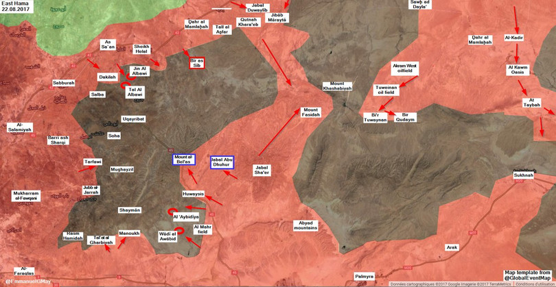 Quân đội Syria quyết tấn công xóa sổ hoàn toàn IS trong vòng vây Hama ảnh 1