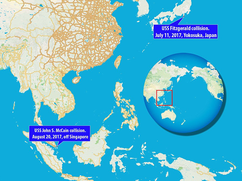 Hoảng hồn trước cú đâm khu trục hạm Mỹ tại Malacca (video) ảnh 6