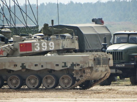 Xe tăng Trung Quốc văng bánh khi thi đấu tại Nga (video) ảnh 2