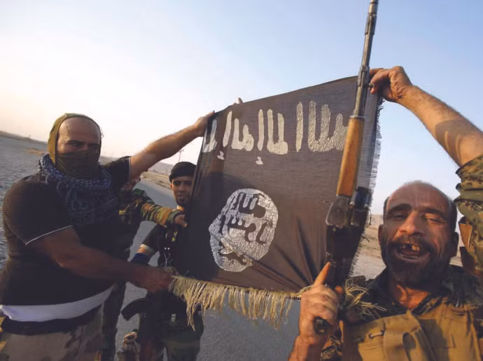 Chiến binh IS trên chiến trường Libyan - ảnh minh họa từ Libyan Express