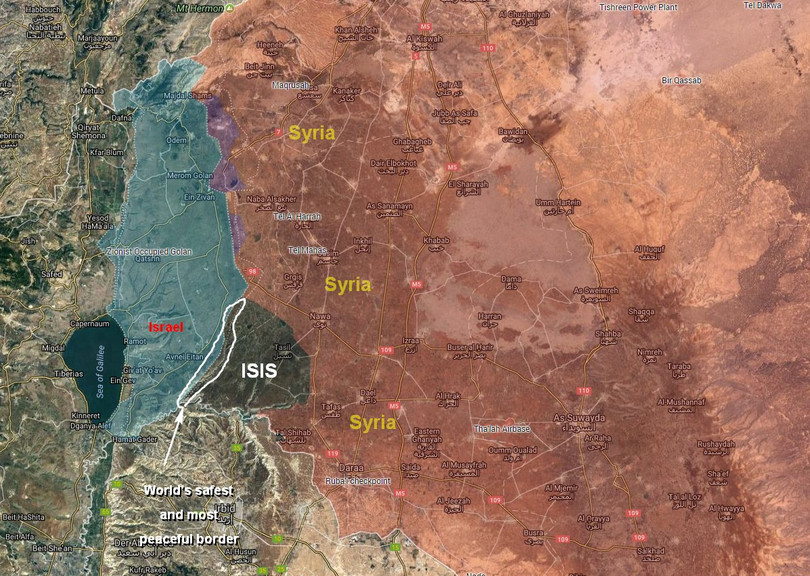 Tình hình chiến sự tỉnh Daraa và Quneitra tính đến ngày 21.07.2017 theo South Front Tình hình chiến sự tỉnh Daraa và Quneitra tính đến ngày 21.07.2017 theo South Front
