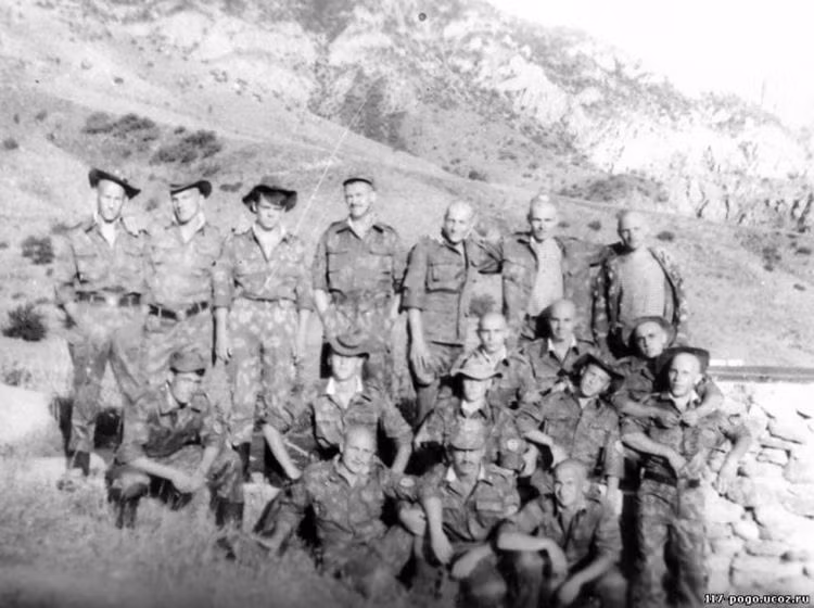 Một nhóm binh sĩ đồn biên phòng số 12 Moscow. Ảnh Bộ quốc phòng Nga