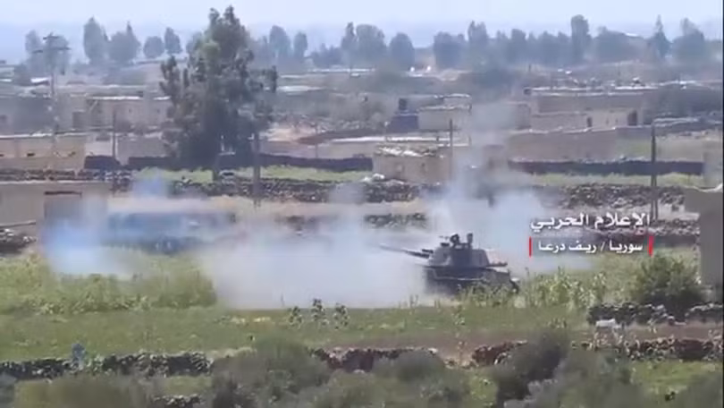 Quân đội Syria tấn công IS ở Daraa. Ảnh minh họa South Front