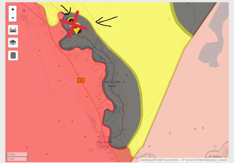 Lực lượng SDF lên kế hoạch tấn công IS trên thung lũng sông Euprater. Ảnh South Front