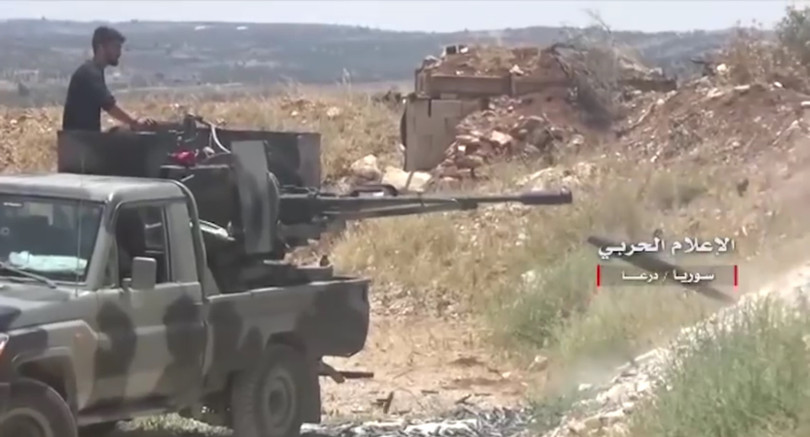 Quân đội Syria tiến công trên chiến trường ngoại ô Daraa