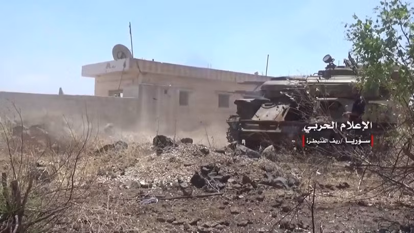 Quân đội Syria tiến công giải phóng quận Masharah, tỉnh Al-Qaneitra