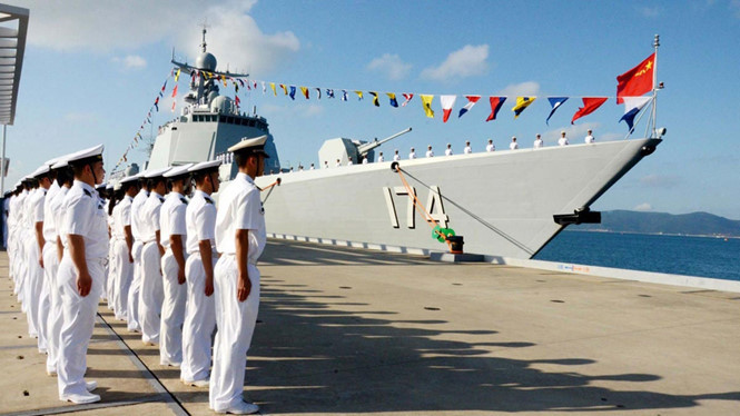 Trung Quốc vừa điều khu trục hạm Hợp Phì tập trận khiêu khích ở Biển Đông