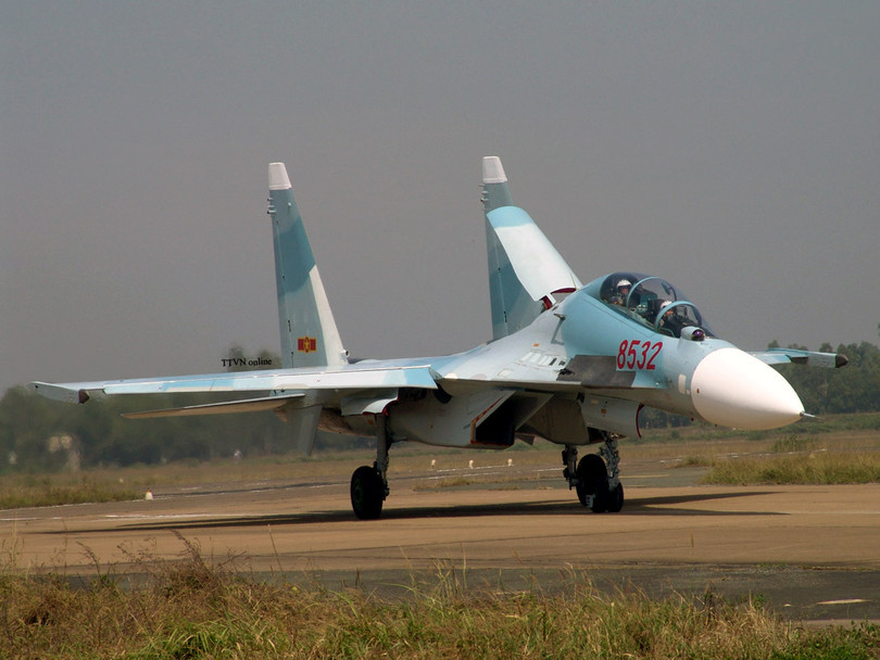Chiến đấu cơ Su-30MK2 của không quân Việt Nam