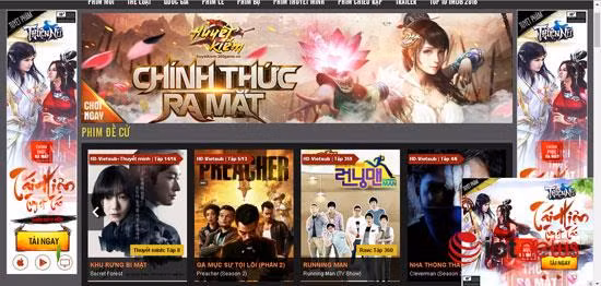 phimmoi.net nằm trong danh sách các trang vi phạm bản quyền.